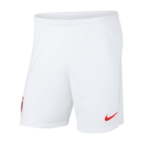 Pantalones AS Monaco 1ª 2018-2019 Blanco